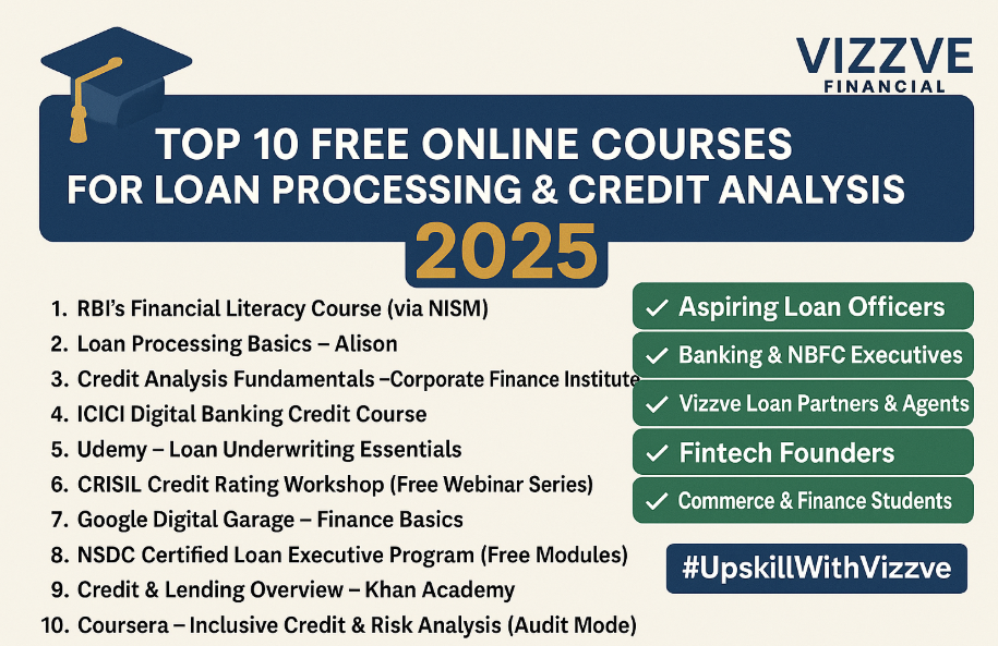 Top 10 Free Online Loan Processing & Credit Analysis Courses in 2025 – Boost Your Finance Career Now!